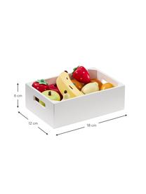 Spielzeug-Set Box of Fruits, Holz, Mehrfarbig, Set mit verschiedenen Größen