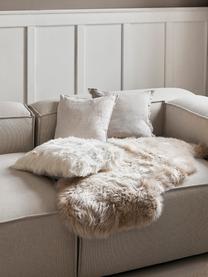 Poszewka na poduszkę ze sztucznego futra Mathilde, Złamana biel, S 40 x D 40 cm
