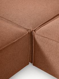 Canapé d'angle XL modulable Lennon, Tissu nougat, larg. 329 x prof. 269 cm, méridienne à gauche