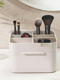 Organizador cosmético con cierre magnético Viva, Plástico, Blanco Off White, L 19 x An 19 cm