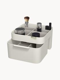 Cosmetische organizer Viva met magnetische sluiting, Kunststof, Gebroken wit, B 19 x D 19 cm