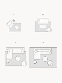 Handgewebter In- & Outdoor-Teppich Dakar mit Fransen und Hoch-Tief-Effekt, 100 % Polyethylen, Grau, B 80 x L 150 cm (Größe XS)