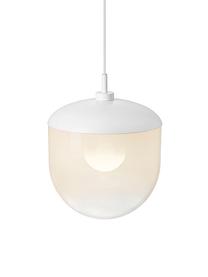 Petite suspension Magia, Blanc, Ø 25 x haut. 32 cm