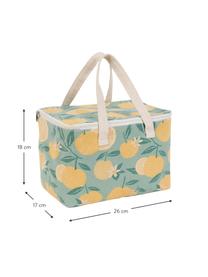 Nevera Summer, Funda: algodón, Amarillo, verde, blanco crema, An 26 x Al 18 cm