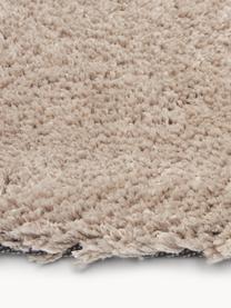 Tappeto morbido a pelo lungo Leighton, Retro: 70% poliestere, 30% coton, Beige, Larg. 120 x Lung. 180 cm (taglia S)