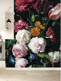 Fotobehang Golden Age Flowers, Vlies, milieuvriendelijk en biologisch afbreekbaar, Multicolour, mat, B 196 cm x H 280 cm