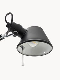 Bureaulamp Tolomeo Micro, Lampenkap: gecoat aluminium, Frame: gecoat aluminium, Zwart, B 43 x H 37 cm
