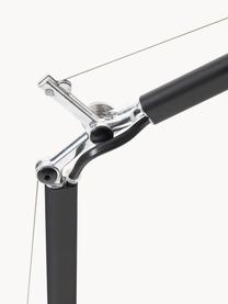 Bureaulamp Tolomeo Micro, Lampenkap: gecoat aluminium, Frame: gecoat aluminium, Zwart, B 43 x H 37 cm