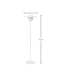 Mobilní stmívatelné venkovní LED svítidlo k zavěšení nebo postavení Ani, Bílá, Ø 34 cm, V 121 cm