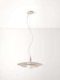 Pendelleuchte Florida, Metall, Hellbeige, Ø 45 x H 150 cm