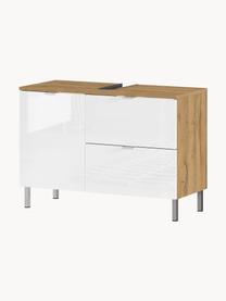 Bad-Unterschrank Sydney mit Schublade, B 80 cm, Holz, Weiß, B 80 x H 56 cm