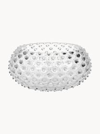 Mundgeblasene Schale Hobnail, Glas, mundgeblasen, Transparent, Ø 23 x H 9 cm