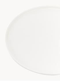 Platos postre de porcelana Oco, 6 uds., Porcelana Fine Bone China (fina de hueso)
Fine Bone China es una pasta de porcelana fosfática que se caracteriza por su brillo radiante y translúcido., Off White, Ø 21 cm