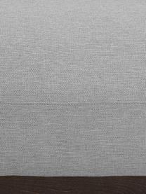 Hoekbank Brooks met metalen poten, Bekleding: polyester De bekleding is, Frame: gelakt grenenhout, Poten: gepoedercoat metaal, Geweven stof grijs, B 315 x D 148 cm, hoekdeel links