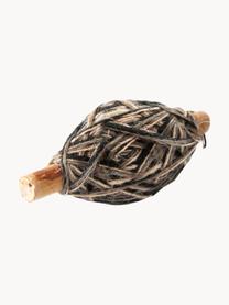 Ficelle cadeau Flaxcord, 50 m, Jute, Brun clair, noir, long. 50 m