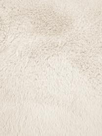 Sillón puf de piel sintética Softy, Tapizado: piel sintética (100% poli, Piel sintética beige claro, An 65 x F 100 cm