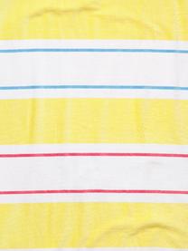 Pruhovaná plážová osuška Frottier, Žlutá, bílá, modrá, růžová
