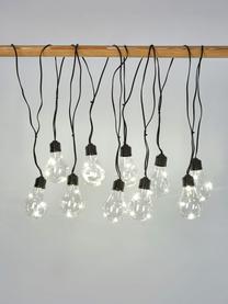 Guirnalda de luces Partytime, 800 cm, 10 luces, Cable: plástico, Negro, transparente, L 800 cm