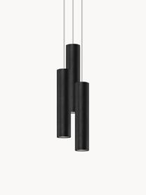 Ručně vyrobené závěsné svítidlo Castro, Černá, Ø 20 cm