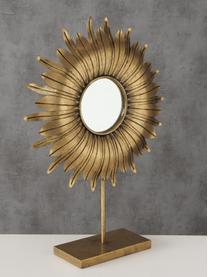 Pieza decorativa Oro, Metal, espejo de cristal, Latón, An 43 x Al 61 cm