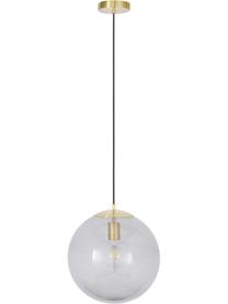 Lampa wisząca ze szkła Bao, Niebieski, Ø 35 cm