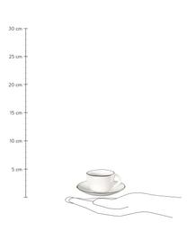 Set tazzine caffè da tavola ligne noir 8 pz, Fine Bone China (porcellana)
Fine bone china è una porcellana a pasta morbida particolarmente caratterizzata dalla sua lucentezza radiosa e traslucida, Bianco Bordo: nero, Ø 6 x Alt. 5 cm