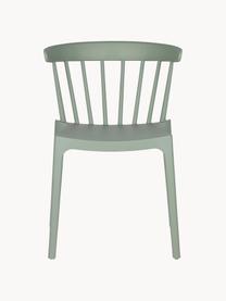 Stohovatelná zahradní židle Bliss, Polypropylen, Šalvějově zelená, Š 52 cm, H 53 cm