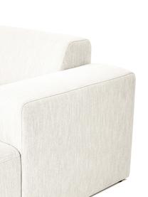 Ecksofa Melva (4-Sitzer) in Beige, Bezug: Polyester Der hochwertige, Gestell: Massives Kiefernholz, Spa, Füße: Kiefernholz Die Füße befi, Webstoff Beige, B 319 x T 144 cm