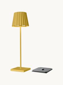 Lampe d'extérieur LED mobile intensité variable Trellia, Jaune, Ø 12 x haut. 38 cm