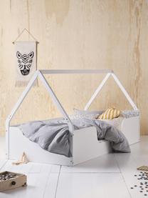 Dřevěná dětská postel Campo, Bílá, Š 90 cm, D 200 cm