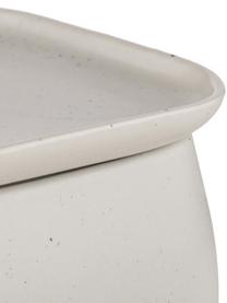 Beurrier Nestle, Grès cérame, Beige, larg. 15 x haut. 8 cm