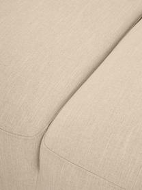 Ecksofa Melva (4-Sitzer), Bezug: 100% Polyester Der hochwe, Gestell: Massives Kiefernholz, Spa, Füße: Kunststoff Dieses Produkt, Webstoff Beige, B 319 x T 196 cm, Eckteil links