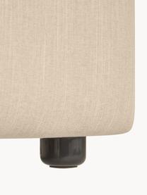 Ecksofa Melva (4-Sitzer), Bezug: 100% Polyester Der hochwe, Gestell: Massives Kiefernholz, Spa, Webstoff Beige, B 319 x T 196 cm, Eckteil links