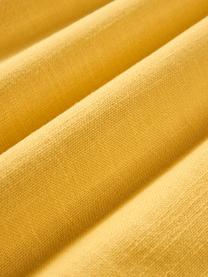 Copricuscino in cotone Vicky, 100% cotone, Giallo sole, Larg. 50 x Lung. 50 cm