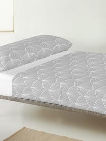 Sábana encimera Claudio, Algodón
El algodón da una sensación agradable y suave en la piel, absorbe bien la humedad y es adecuado para personas alérgicas, Gris claro, blanco, Cama 90 cm (160 x 270 cm)