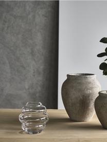 Skleněná váza Bubble, V 21 cm, Sklo, Transparentní, Ø 20 cm, V 21 cm
