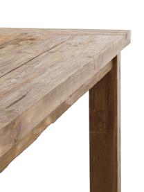 Table en bois massif Bois, Bois de teck massif, non traité, Bois de teck, larg. 180 x prof. 90 cm