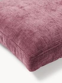 Sofa-Kissen Tribeca, Hülle: 100 % Polyester, Webstoff Aubergine, B 50 x L 50 cm