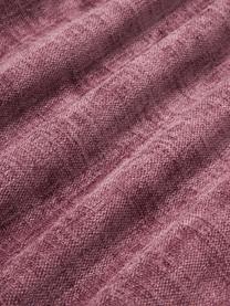 Sofa-Kissen Tribeca, Hülle: 100 % Polyester, Webstoff Aubergine, B 50 x L 50 cm