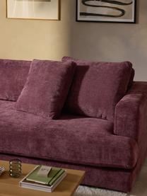 Sofa-Kissen Tribeca, Hülle: 100 % Polyester, Webstoff Aubergine, B 50 x L 50 cm