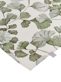 Strofinaccio in cotone con motivo foglie Gigi 2 pz, 100% cotone, Beige, verde, Larg. 50 x Lung. 70 cm