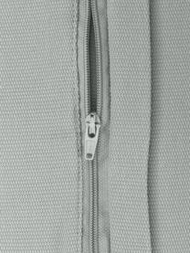 Katoenen kussenhoes Mads in lichtgrijs, 100% katoen, Lichtgrijs, B 40 x L 40 cm
