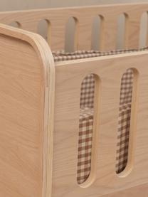 Babybett Form mit Erweiterung zum Kinderbett, 70 x 120/160 cm, Eichenholzfurnier

Dieses Produkt wird aus nachhaltig gewonnenem, FSC®-zertifiziertem Holz gefertigt., Eichenholz, B 70 x L 120/160 cm