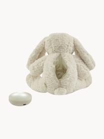 Kuscheltier Bunny mit LED-Lampe und Bluetooth-Lautsprecher, Bezug: Polyester, Hellbeige, B 19 x H 21 cm