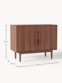 Sideboard Paul aus Mangoholz, Mangoholz, B 100 x H 80 cm