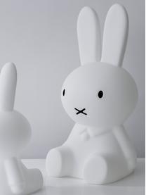 Lampada da terra a LED Miffy, Polietilene, Bianco, Larg. 25 x Alt. 50 cm