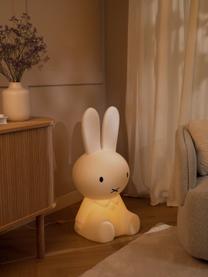 Lampada da terra a LED Miffy, Polietilene, Bianco, Larg. 25 x Alt. 50 cm