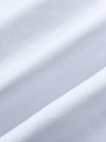 Funda nórdica de lino lavado Airy, 100% lino
Densidad de hilo 110 TC, calidad estándar

Las prendas de lino tienen una buena capacidad de transpirabilidad, además su alta resistencia a la abrasión hace que el lino sea muy duradero. El lino es un material refrescante, absorbe la humedad intercambiandola con el ambiente, se seca muy rápido y tiene un agradable efecto refrescante para las noches de verano. 

El material utilizado para este producto ha sido probado contra sustancias nocivas y está certificado según el STANDARD 100 por OEKO-TEX®, 15.HIN.65948, HOHENSTEIN HTTI., Azul claro, Cama 150/160 cm (240 x 220 cm)