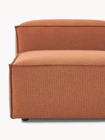 Middelste module Lennon, Bekleding: 100% polyester De slijtva, Frame: massief grenenhout, multi, Poten: kunststof Dit product is , Geweven stof terracotta, B 89 x D 119 cm