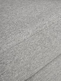 Fauteuil lounge Cucita, Tissu gris, larg. 98 x prof. 94 cm